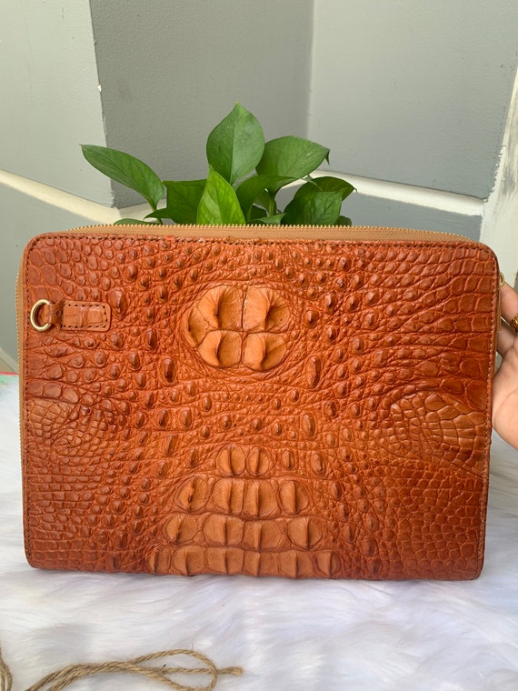 Brown Genuine Al-li Handbag for Men,laptop Bag, Crossbody  display picture 2