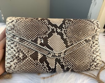 Python Skin Bag for girl,fashion girl,handbag,Lady Bags, Women Purse, leather handbag girl,  Luxury Designer Leather handbag For Women