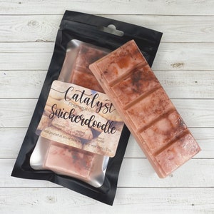 Snickerdoodle - Wax Melt Snap Bar / Cinnamon Sugar, Melted Butter, Warm Cookies / Home Fragrance