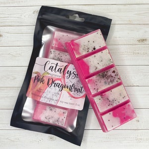 Pink Dragonfruit - Wax Melt Snap Bar/ Island Dragonfruit, White Lily, Tropical Air / Home Fragrance
