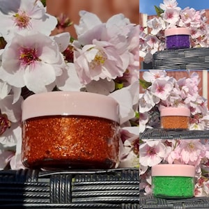 organic sugar lip scrubs