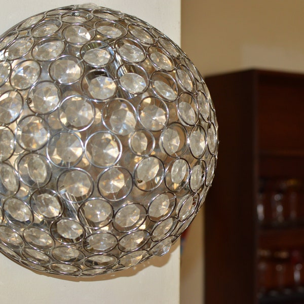 Vintage space age ceiling lamo lamp.Vintage space age wall lamp