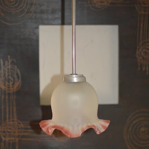 Ceiling lamp vintage art nouveau midcentury