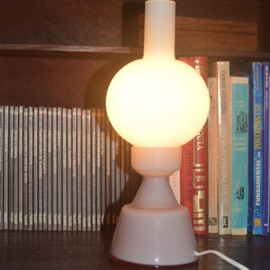Vintage Mid-Century opaline Milk Glass