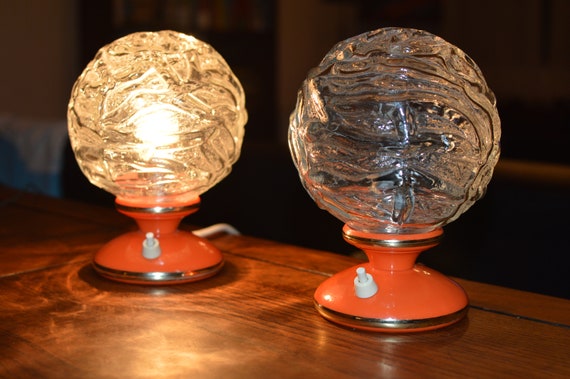 Vintage nordic table lamp space age Atomic lamp