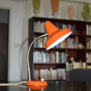 vintage space age atomic table lamp