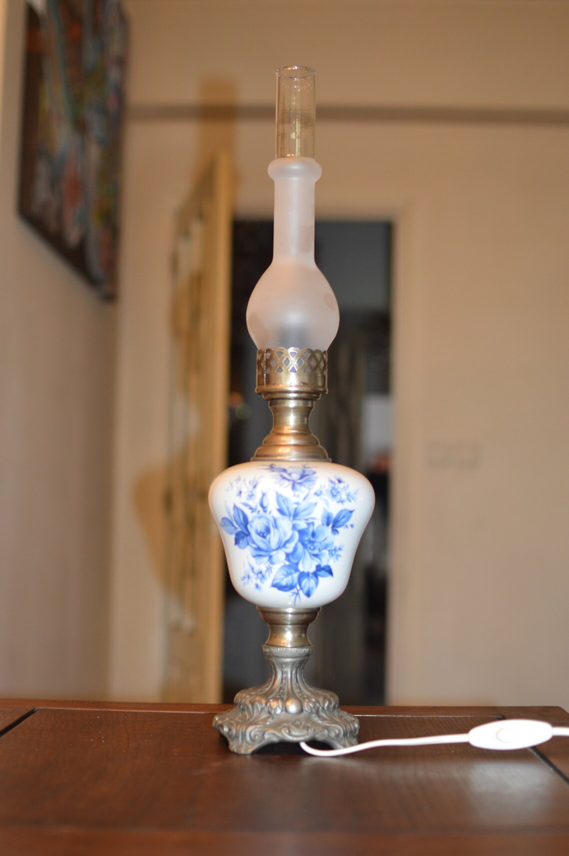 Vintage Table lamp mid-century, foto 4 di 5