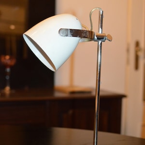vintage space age atomic table lamp