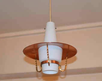 Vintage space age lamp midcentury