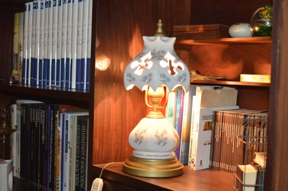 Vintage Table lamp mid-century ceramic