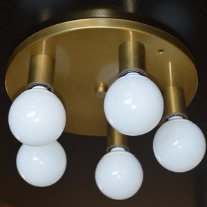 Lamp space age atomic lamp opaline glass. 1960/70 mid century.Plafonier space age