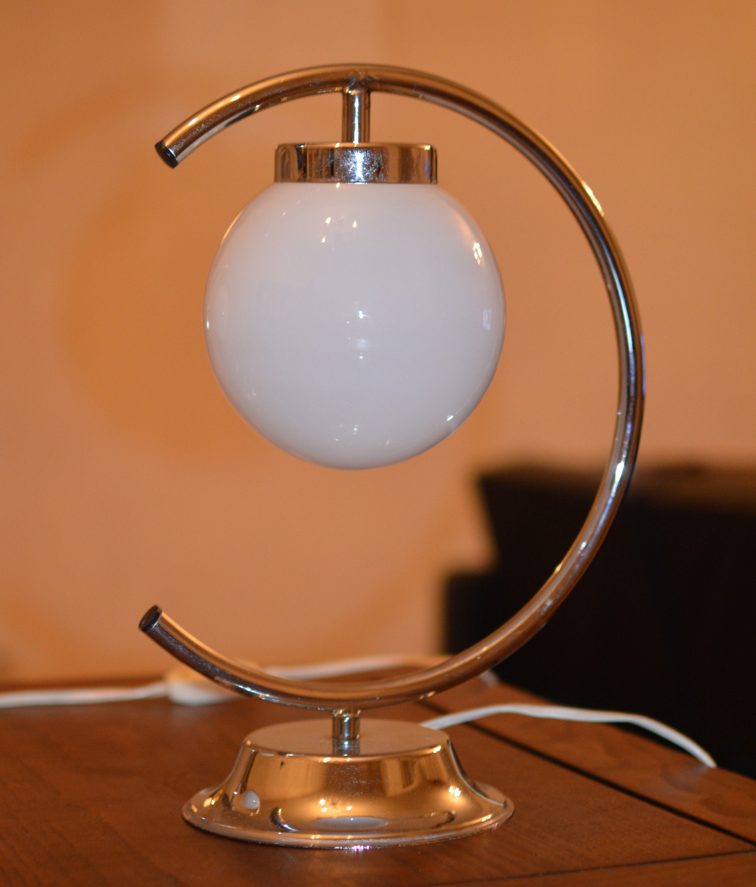 Pair of Vintage Space Age Atomic Table Lamp 1970 - Etsy