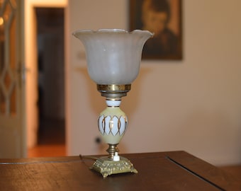 vintage table lamp art nouveau