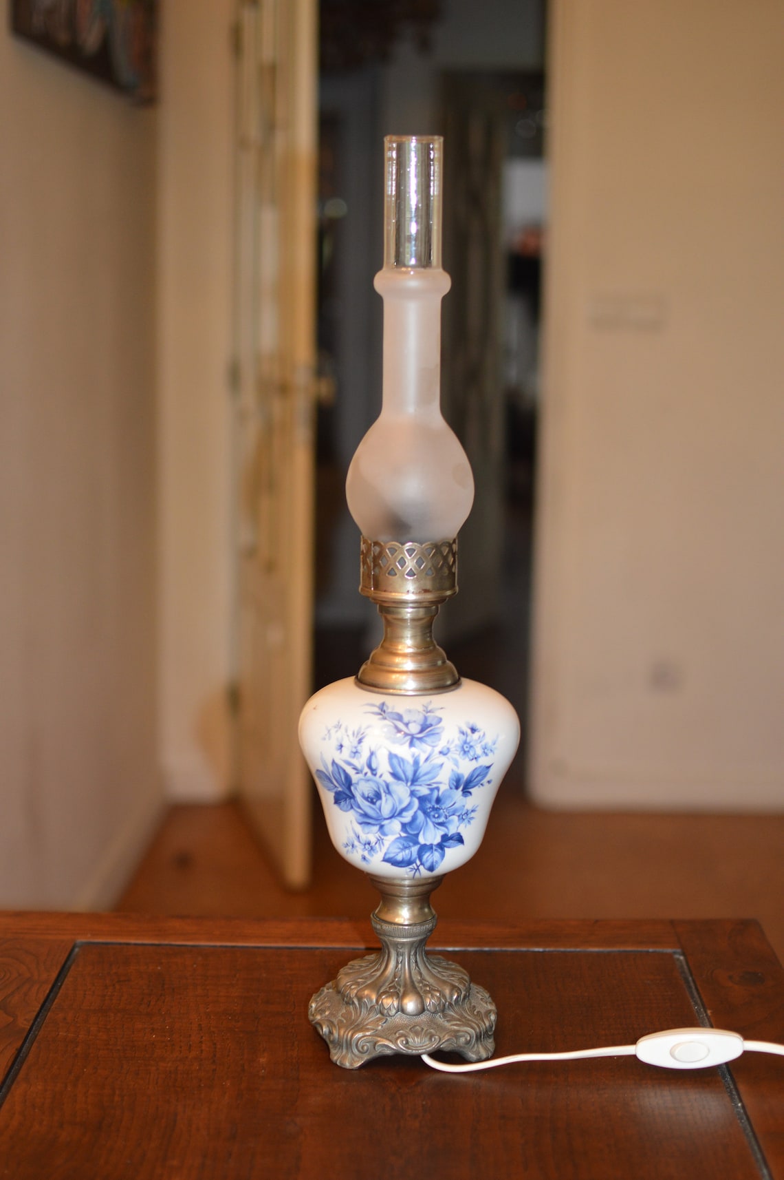 Vintage Table lamp mid-century, foto 2 di 5