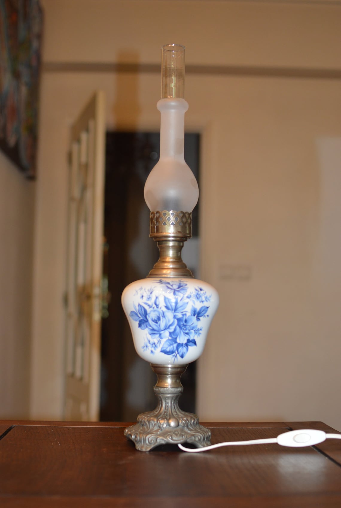 Vintage Table lamp mid-century, foto 3 di 5