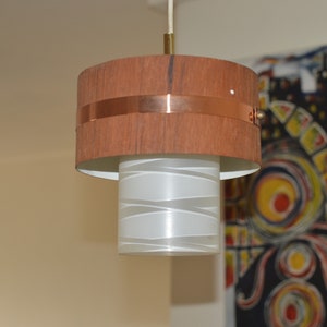Lamp space age atomic ceiling lamp. 1960/70 mid century modernist lamp. nordic lamp
