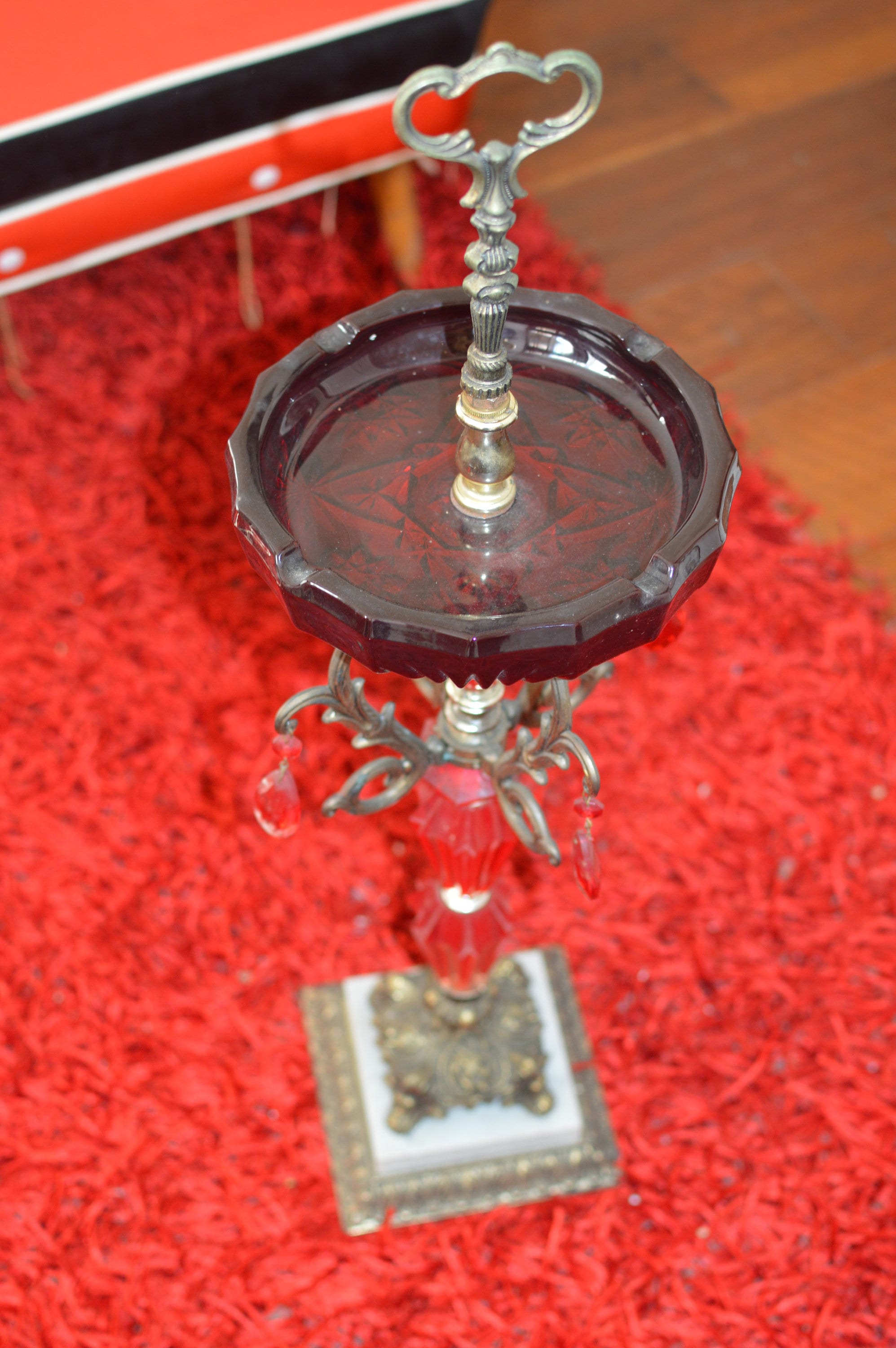 Victorian Ashtray Stand, Victorian Standing Ashtray, Victorian Ironwork ...