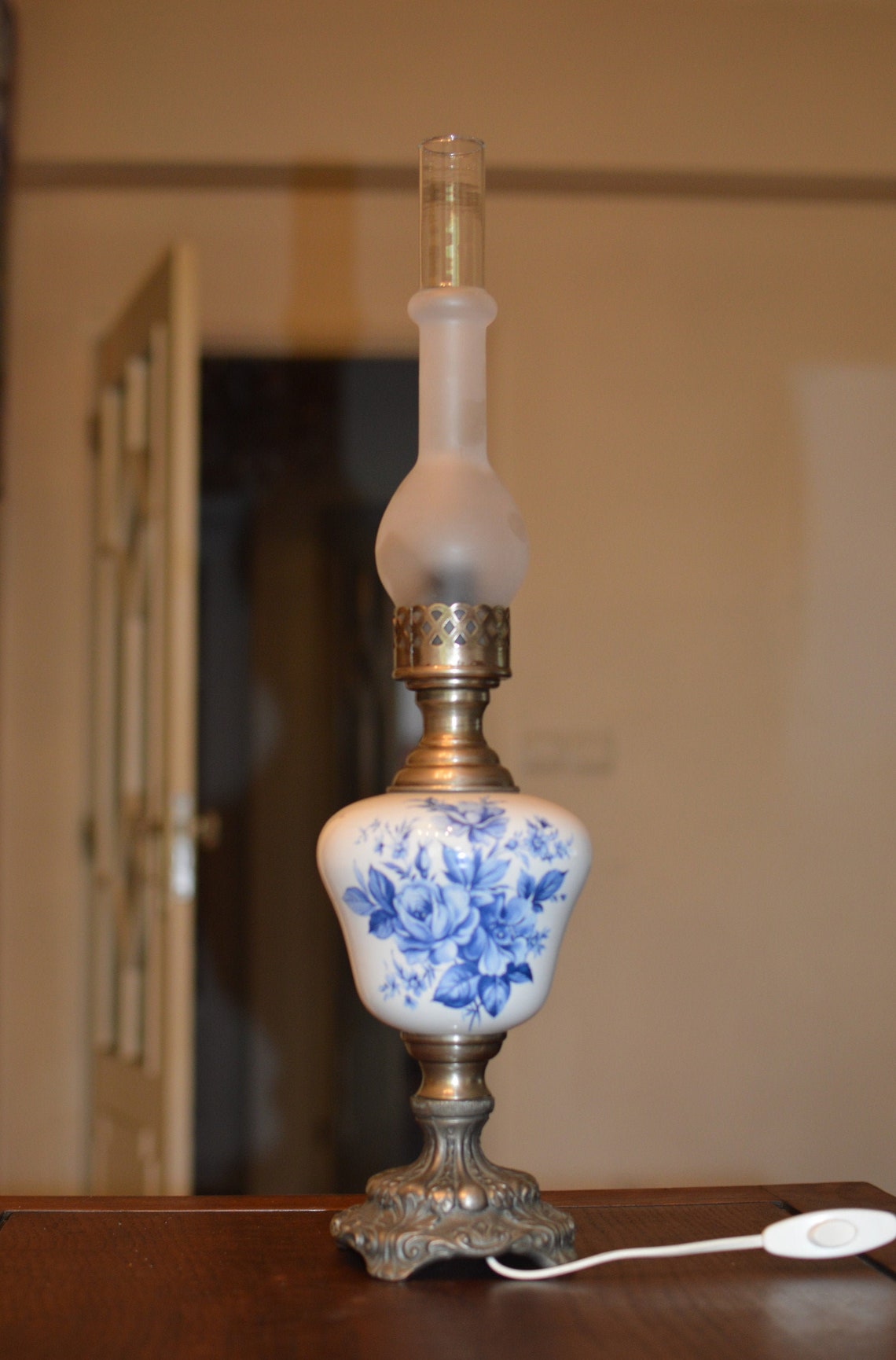 Vintage Table lamp mid-century, foto 1 di 5