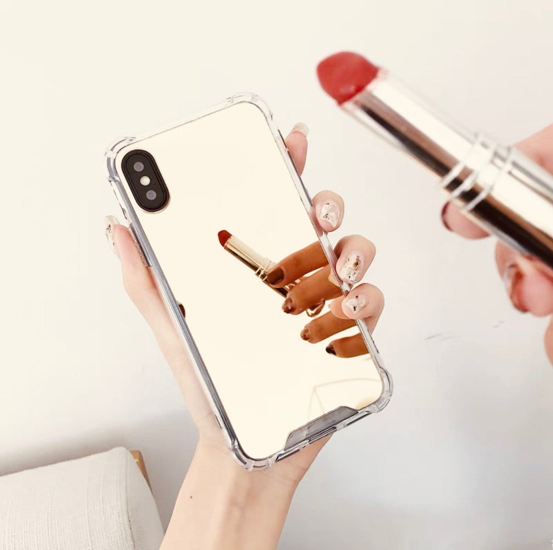 Cute Mirror Phone Case for Make up & Selfie for Apple Iphone Etsy
