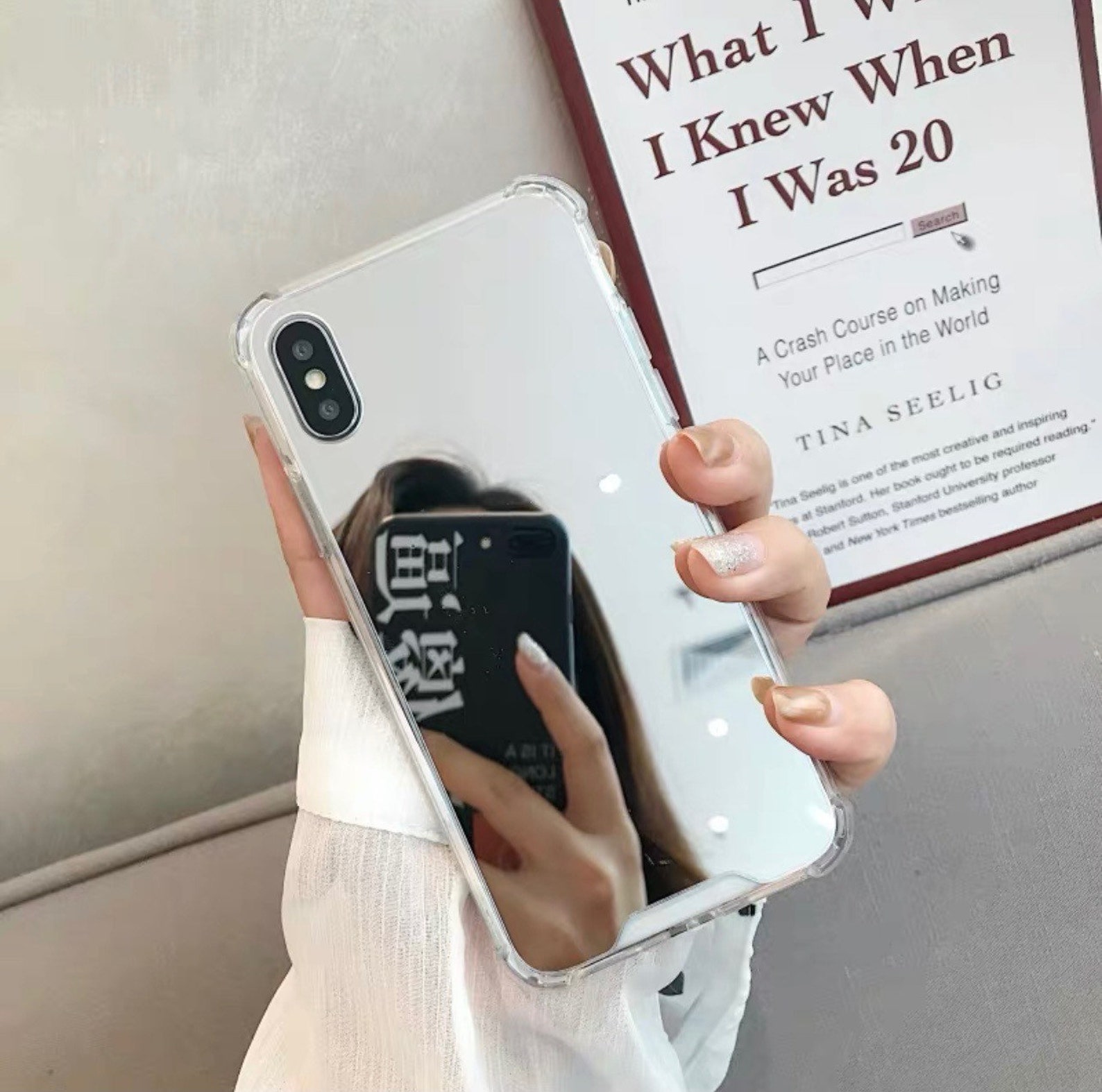 Cute Mirror Phone Case for Make up & Selfie for Apple Iphone Etsy