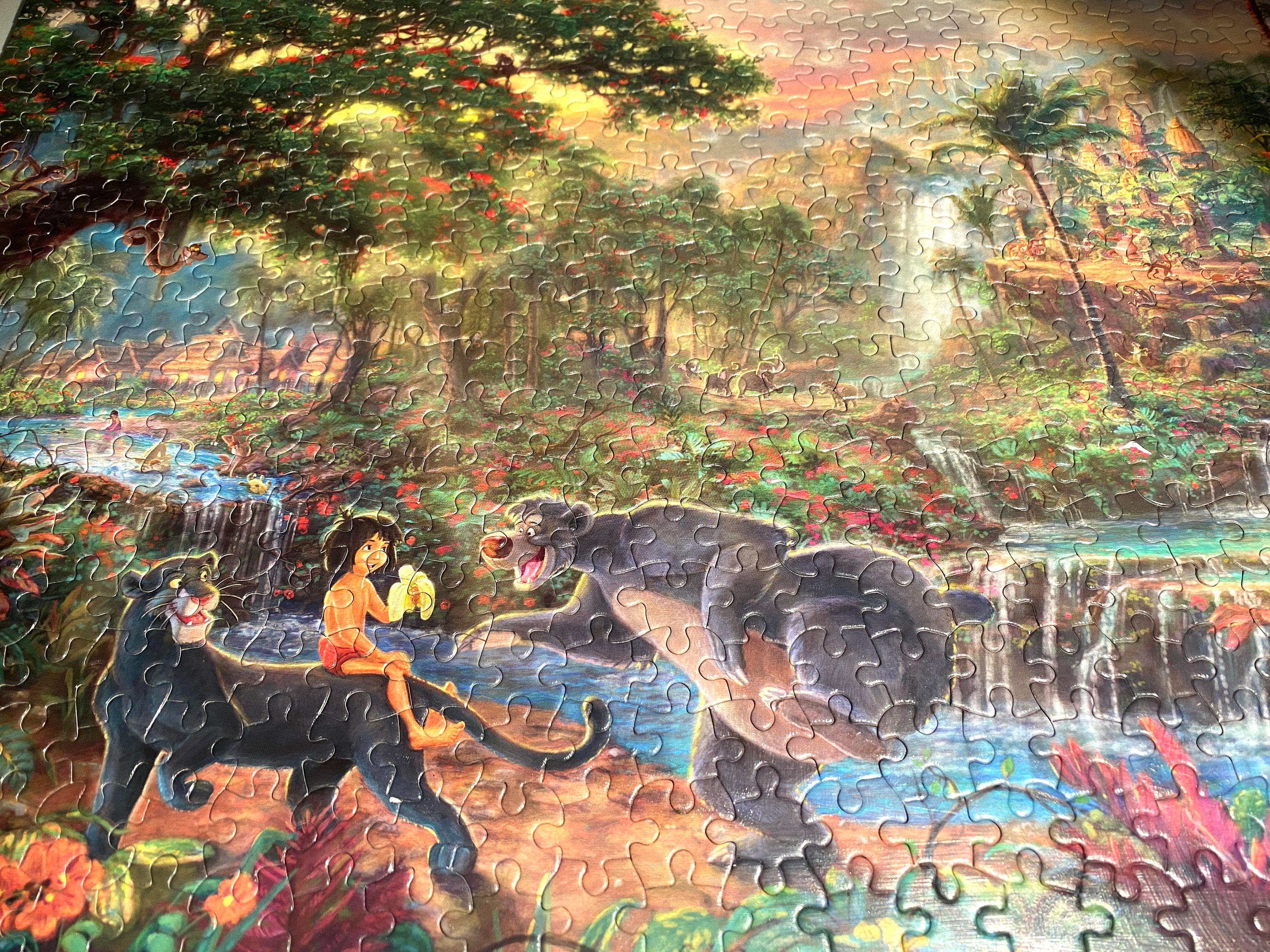Thomas kinkade jungle book puzzle deals