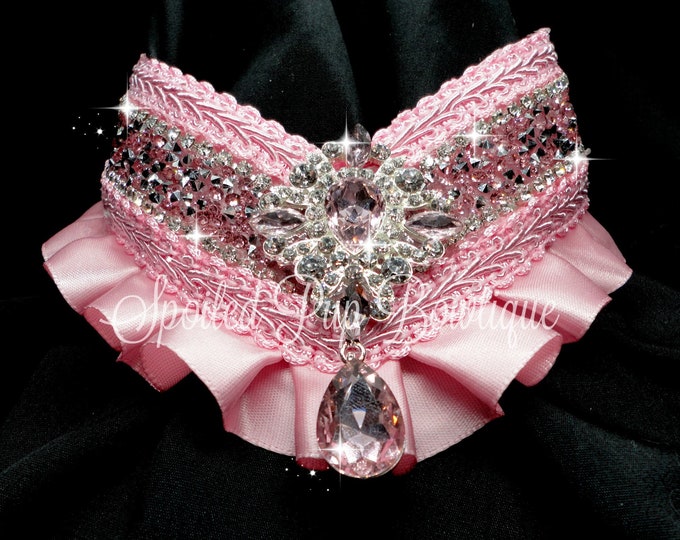 Fine Pointelle Collar Set - Petal Ruffle