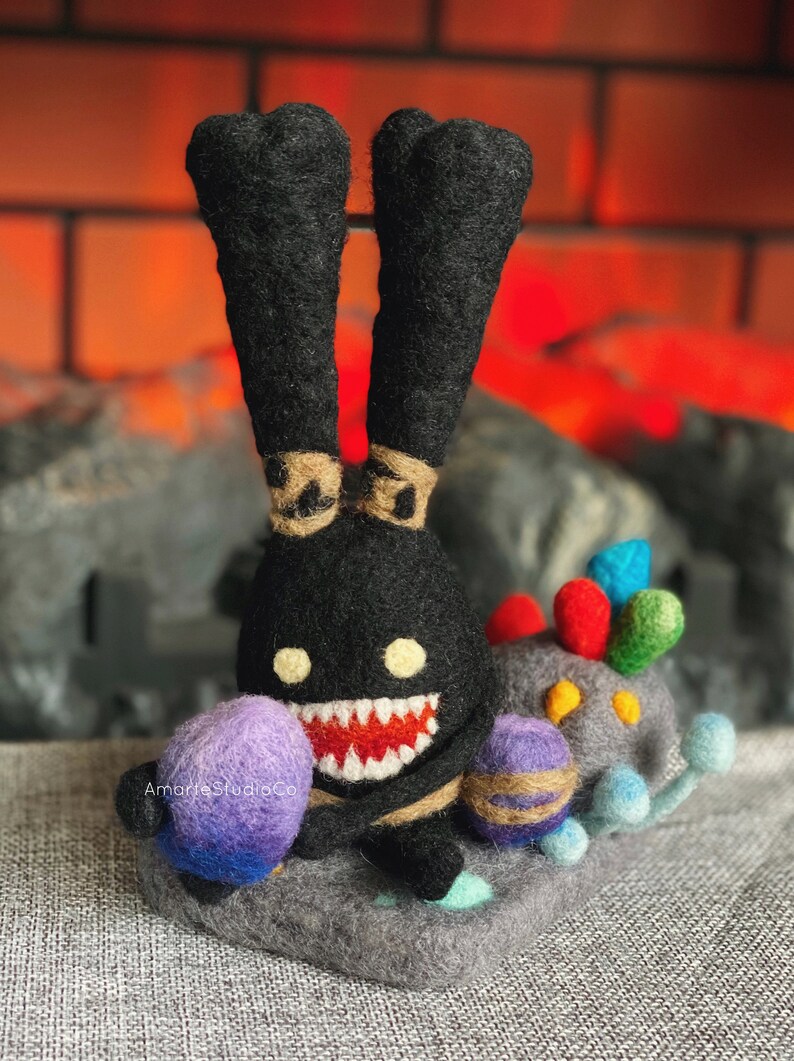 Final Fantasy Spriggan Minion Wool Plushie/ffxiv Spriggan Felt Etsy