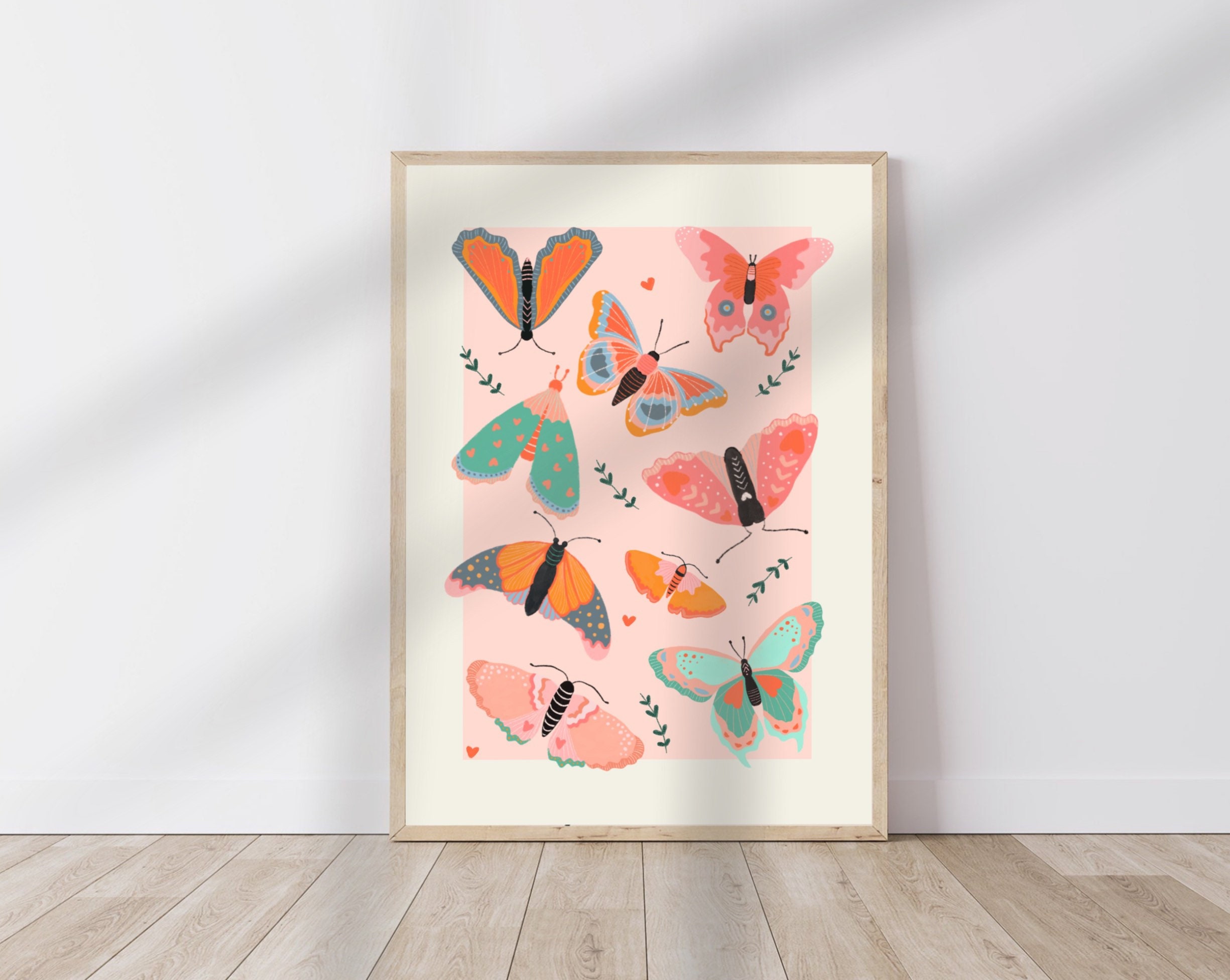 Love Bug / Butterfly Print / Pretty Print / Still Life / photo