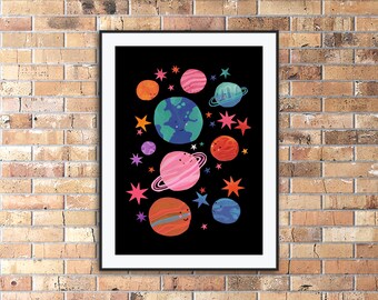 新品 5th Anniversary Album Painted Planets Planets in Space – Puzzlers Jordan