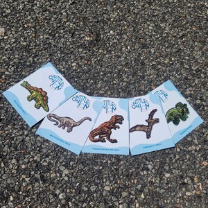 Dinosaur Iron-On Patches