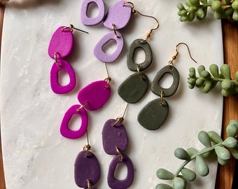 POLYMER CLAY EARRINGS | Handmade earrings