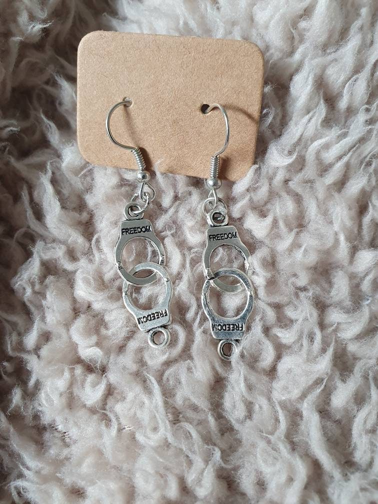 Handcuff alternative earrings Etsy
