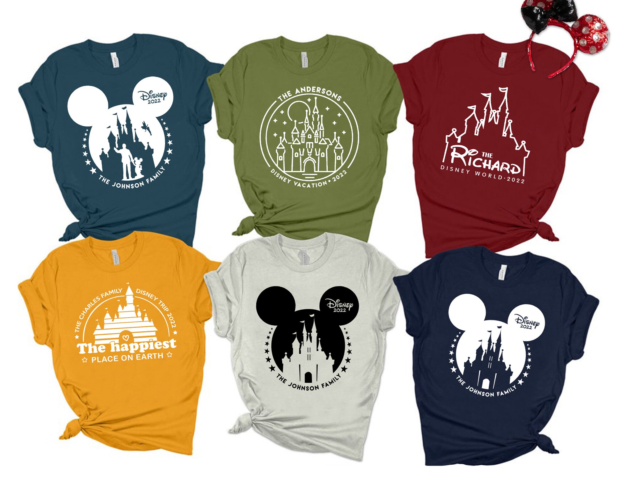 Personalized Disney Shirts, Disney Group Shirts, Matching Disney Shirts for Friends