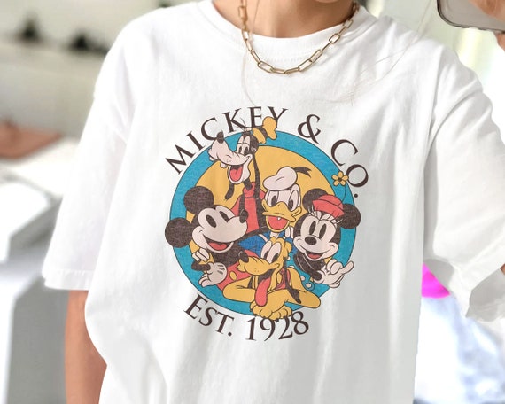 Vintage Mickey \u0026 Co 1928 Shirt Mickey 