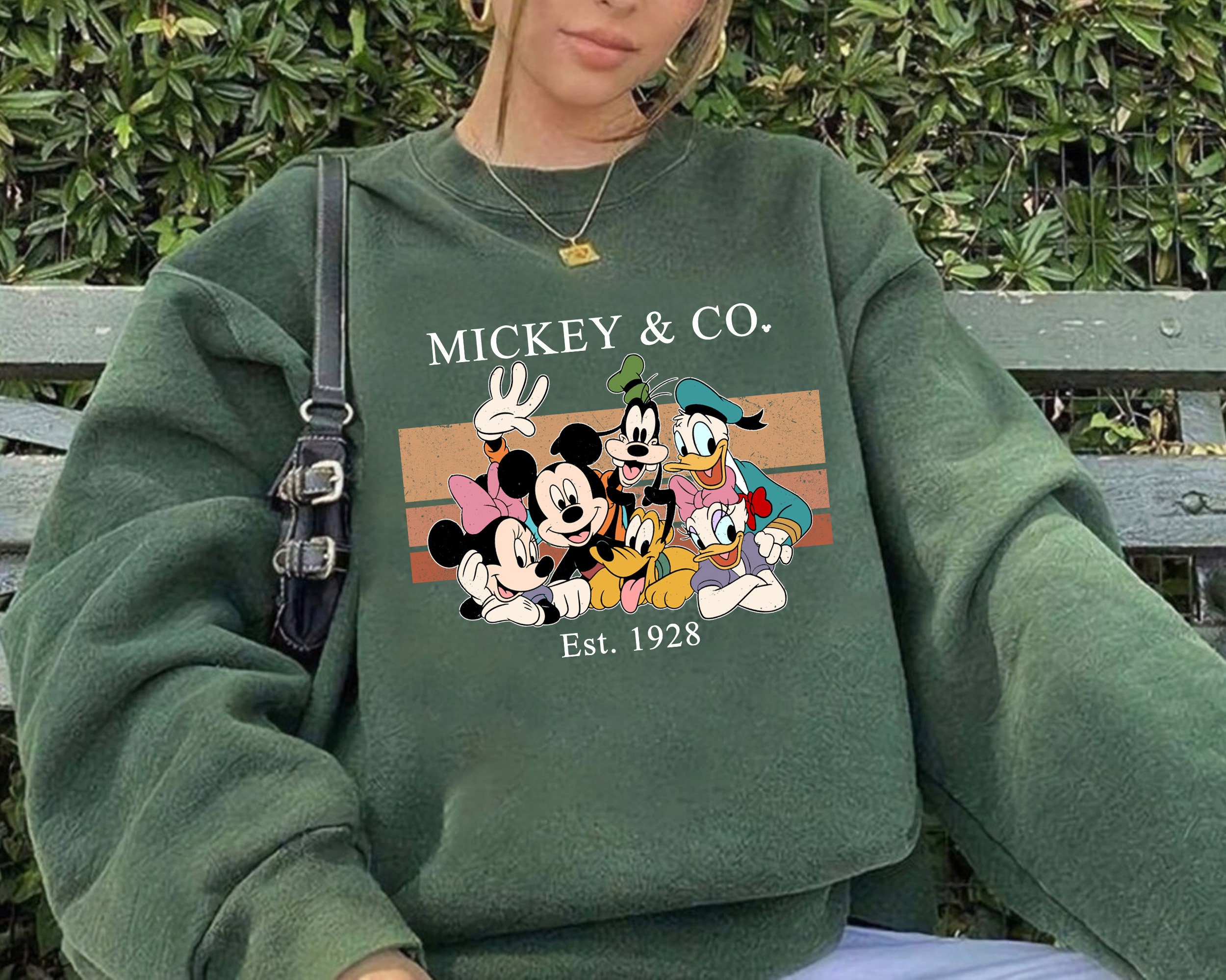 Mickey \u0026 Co Est 1928 Sweatshirt Disney 