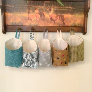 Fabric Storage Pod. Fabric Storage Bin. Fabric Hanging Basket. Diaper Caddy. Organizing Basket. Storage Basket.