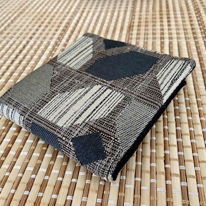 Kleines Bifold Stofftäschchen. Herren Geldbörse. Portemonnaie. Schmale Geldbörse. Geschenk für Ihn.