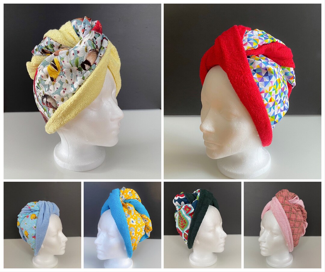 Toalla Microfibra Turbante Secado Rápido Cabello Rizado Rosa | Meses