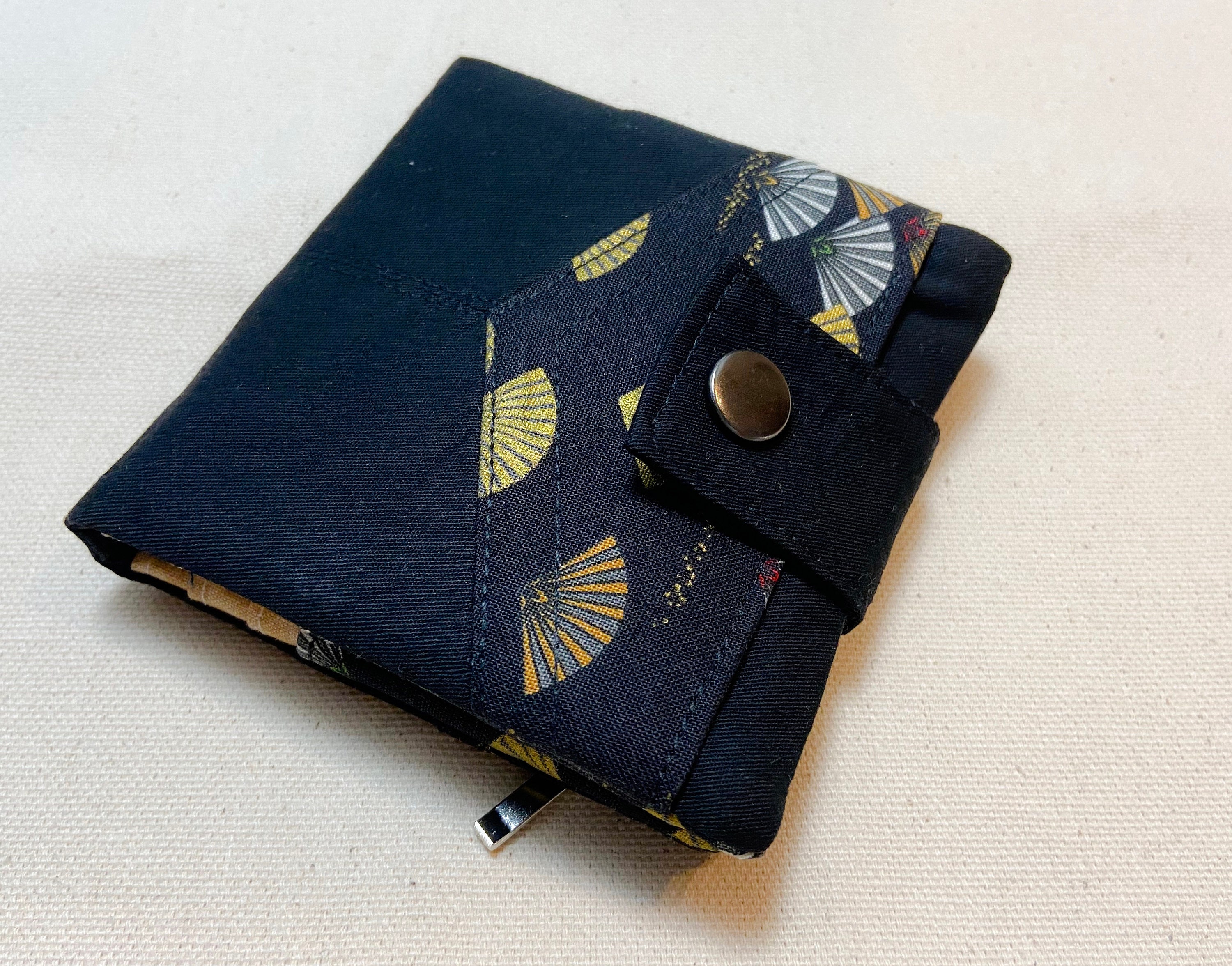 Japanese Folk Craft Fabric Long Wallet Vtg Coin Purse Zipper Pink Flow, Online Shop