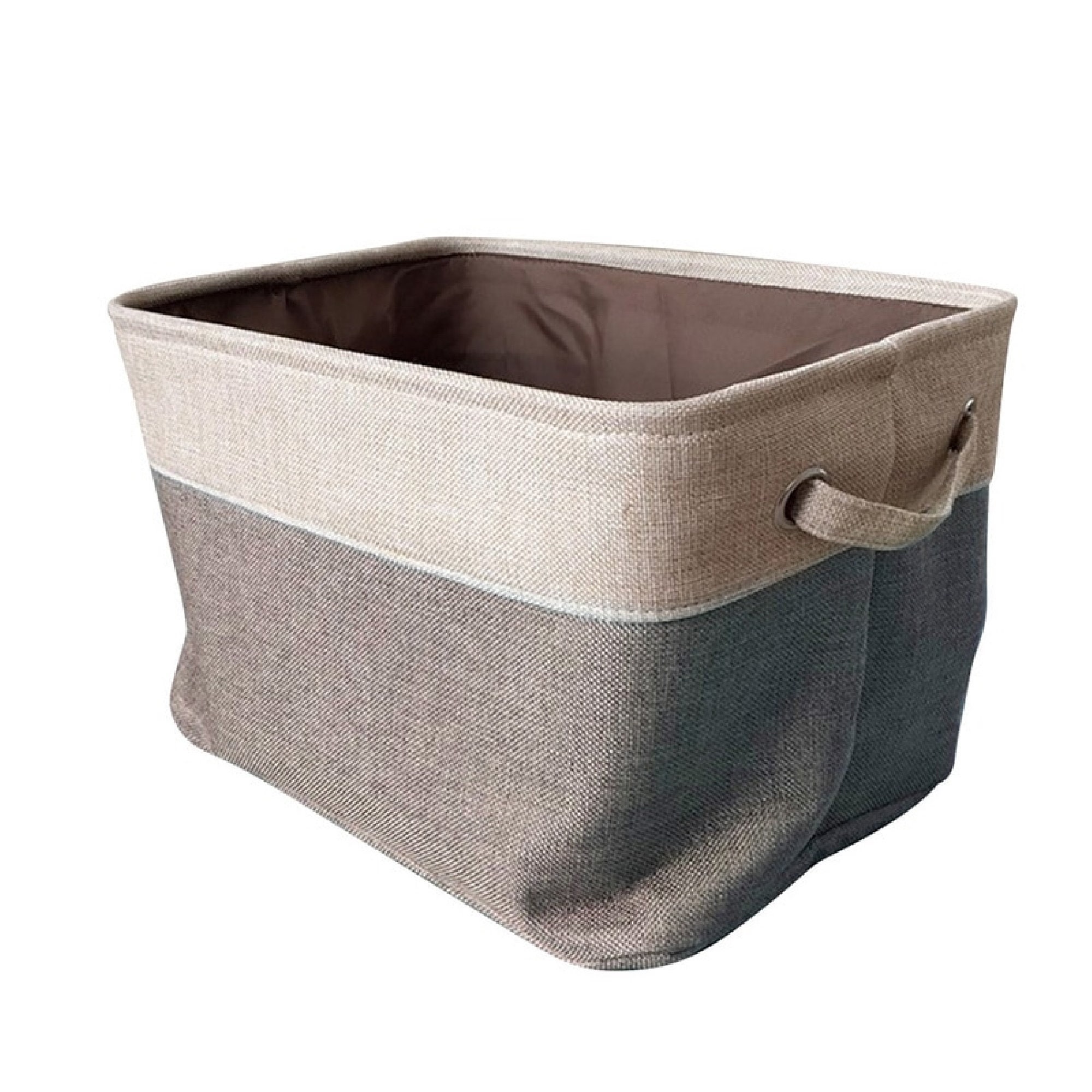 Coverless Cotton Linen Storage Baskets Doublelayer Storage Etsy