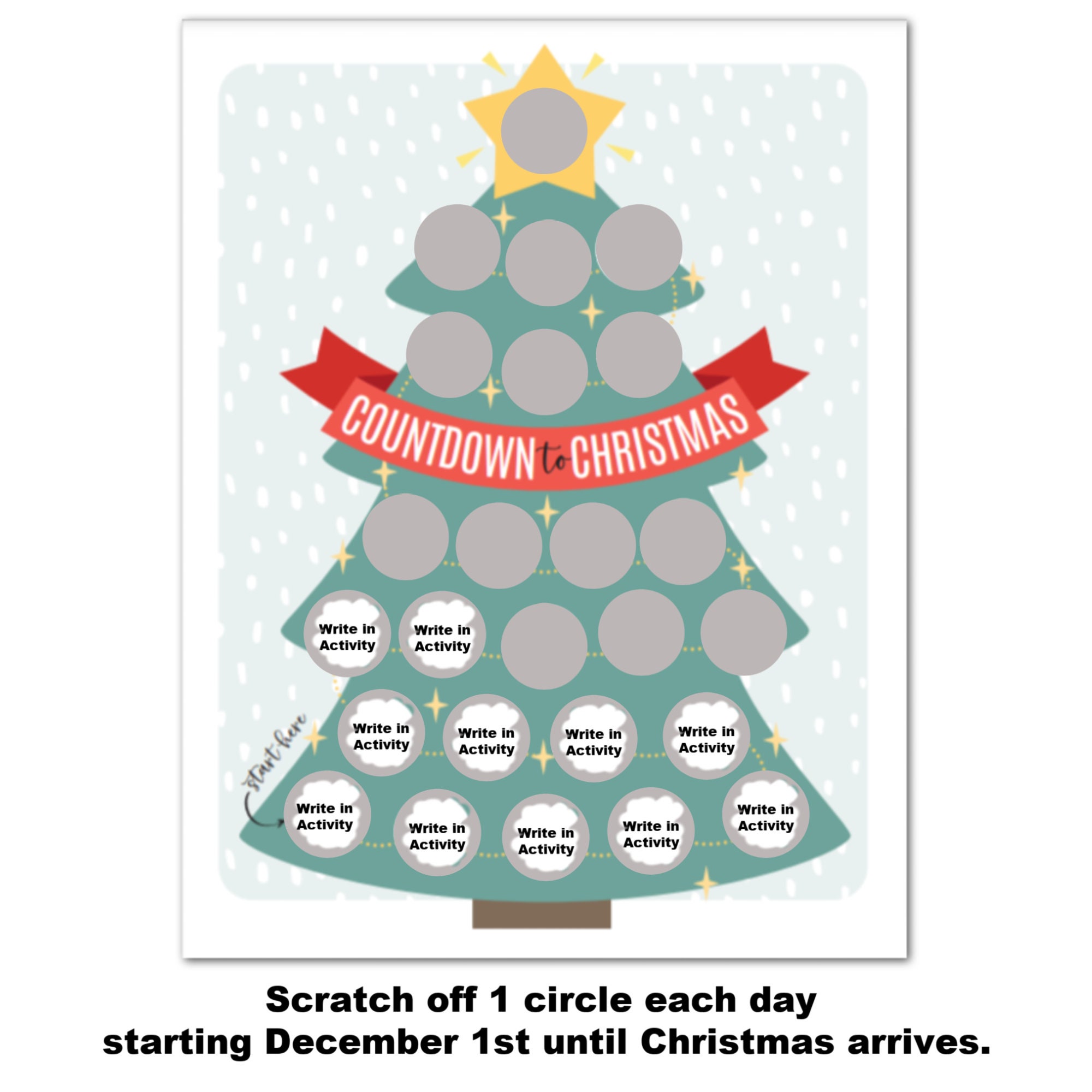 Christmas Countdown Scripture Scratch-Off Advent Calendar – Deeper