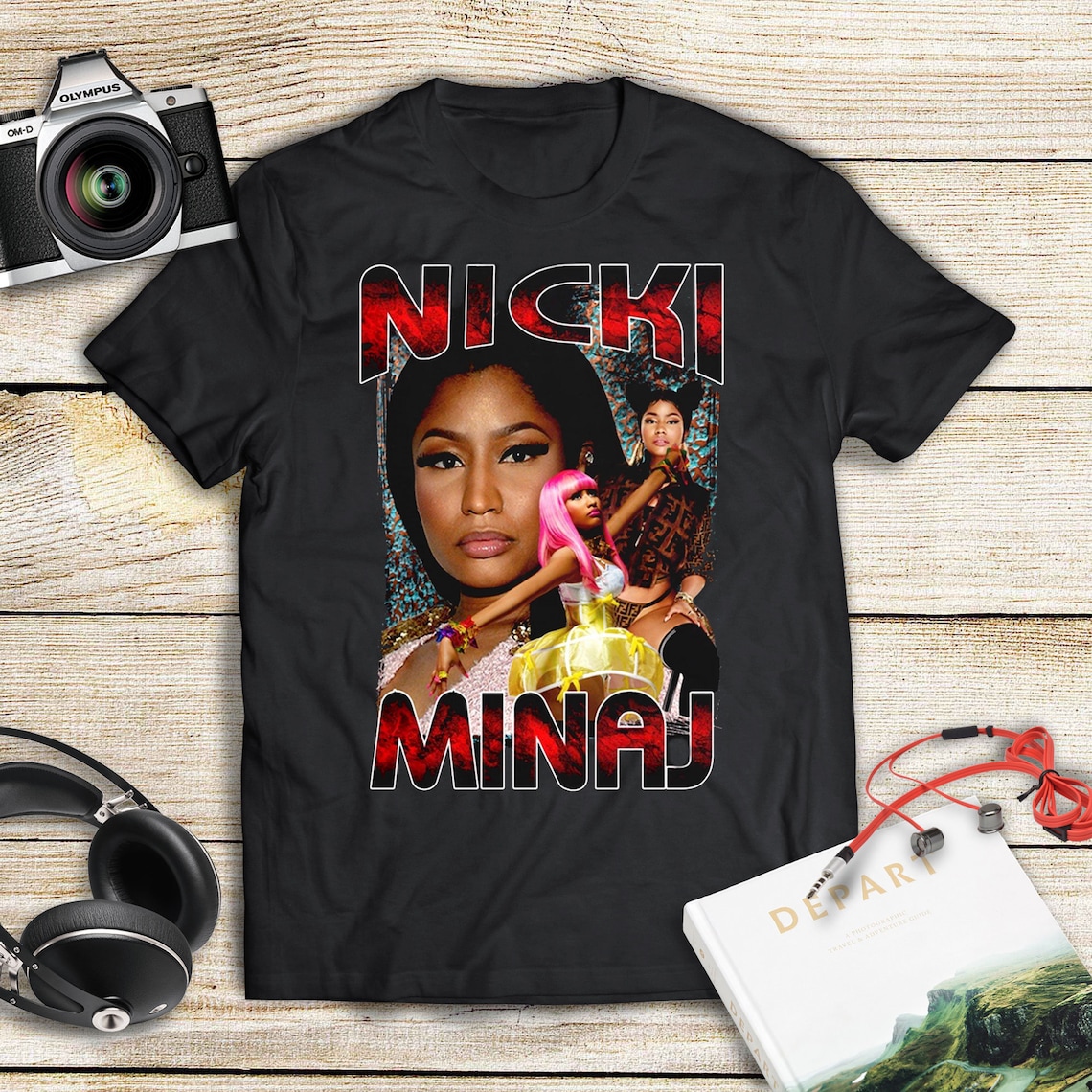 Nicki Minaj Retro 90s Shirt Rapper Shirt Hip hop Shirt Etsy