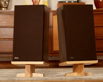 Hickory Speaker Stands