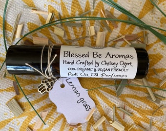 Lemon grass roll on perfume oil