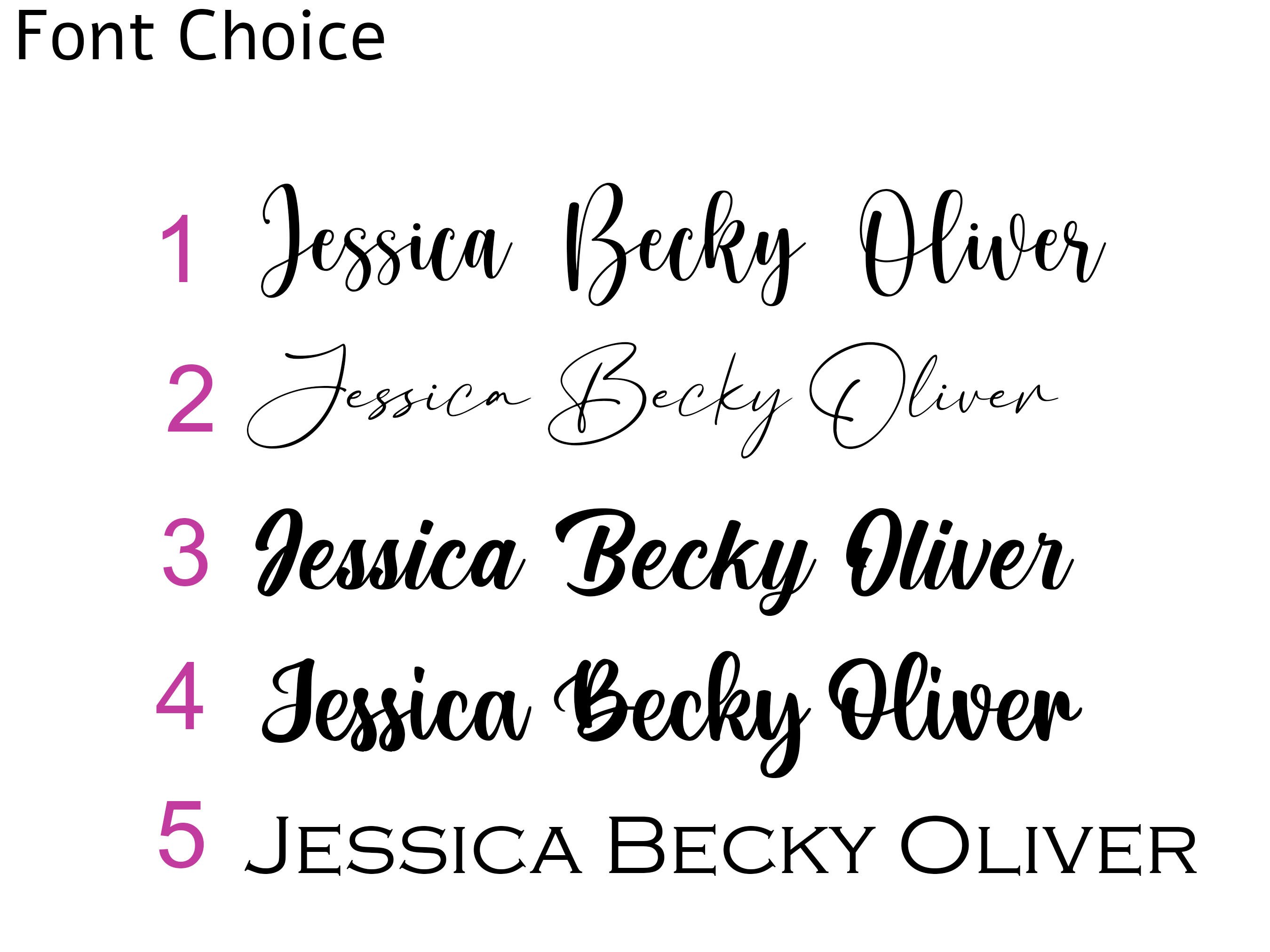 Rose Gold Vinyl Personalised Name Sticker Chrome Custom Etsy UK