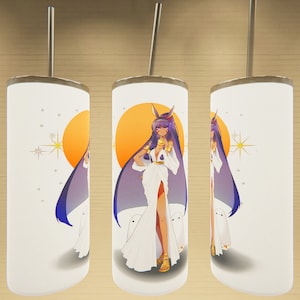 Fate/Grand Order inspired 20 oz Nitocris tumbler