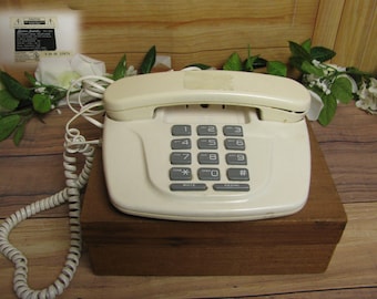 Vintage Rotary Desk/Table Telephones-Black-Western Electric-Bell-Slimline/Princess-Push Button-Lennox