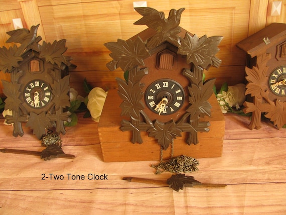 Vintage German Black Forest Cuckoo Clock Restoration- Repair Parts