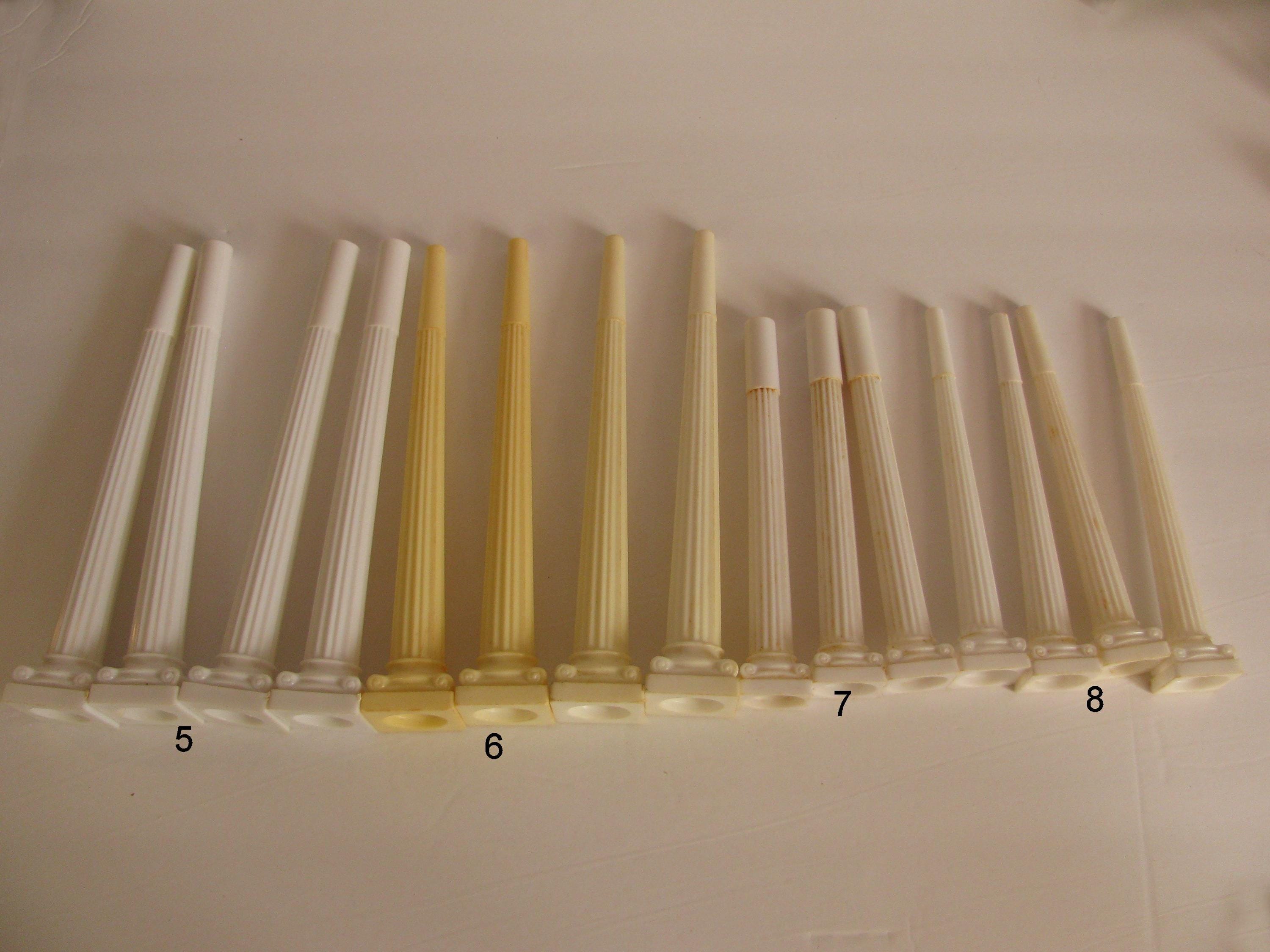 Wilton 7 Grecian Pillars 4 pack Tiered Cakes Wedding