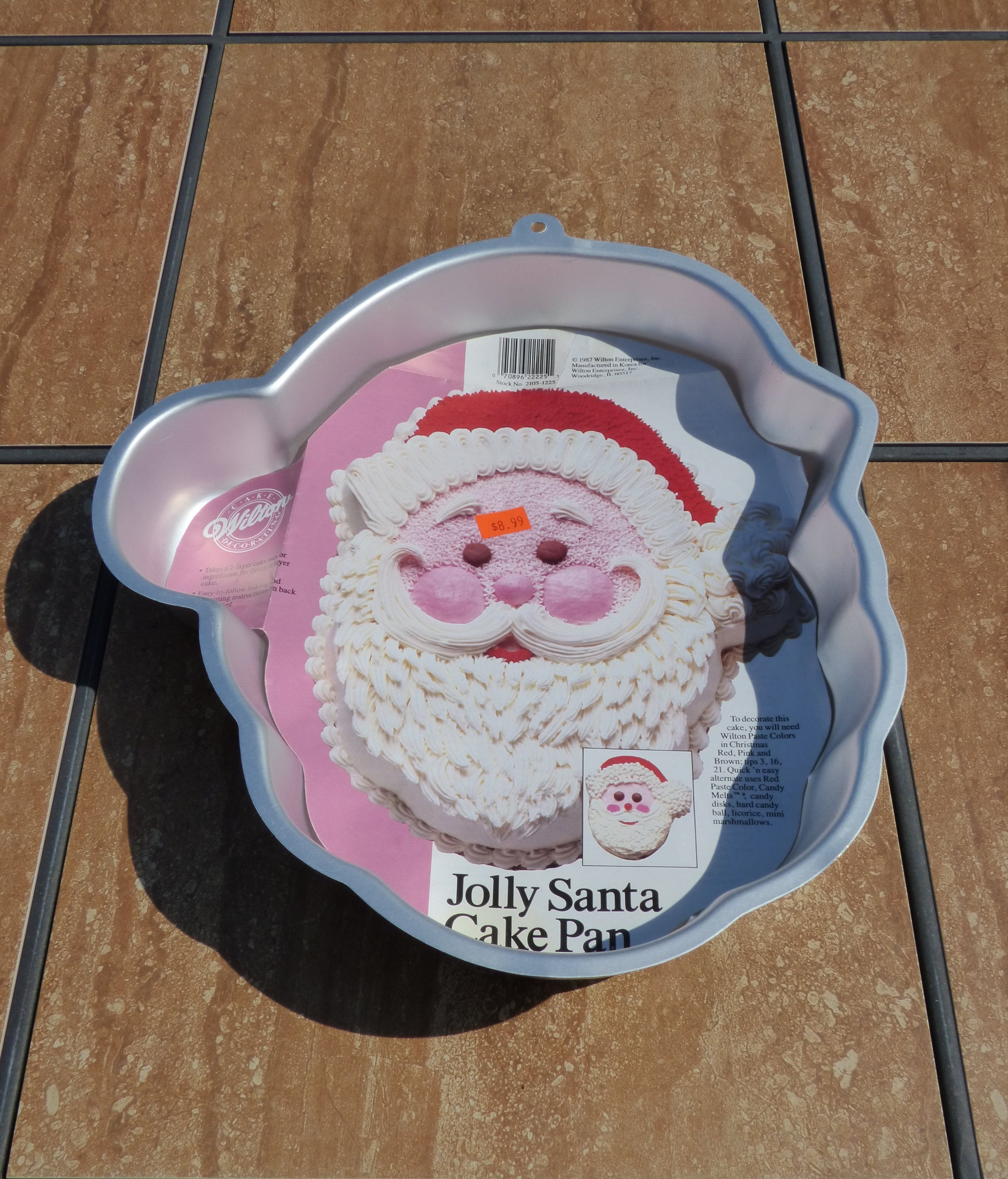 Small Santa Claus Cake Pan 